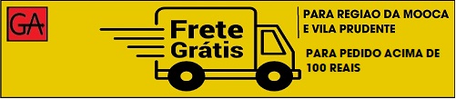 Frete Grátis para Região da Mooca e Vila Prudente. Aproveite!!!