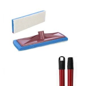 ESFREGAO BASICO C/CABO - P/VIDRO