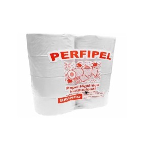 PAPEL HIGIENICO ROLAO PERFIPEL BCO FL.S. 200M -PC.C/8UNX200MX10CM