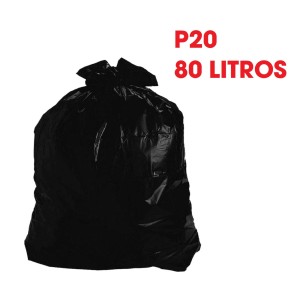 SACO LIXO P20 - 80LT EXTRA GROSSO - FD.35UN – ESPES.GG PC.5KG